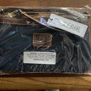 Dooney & Burke Midnight Blue Wristlet